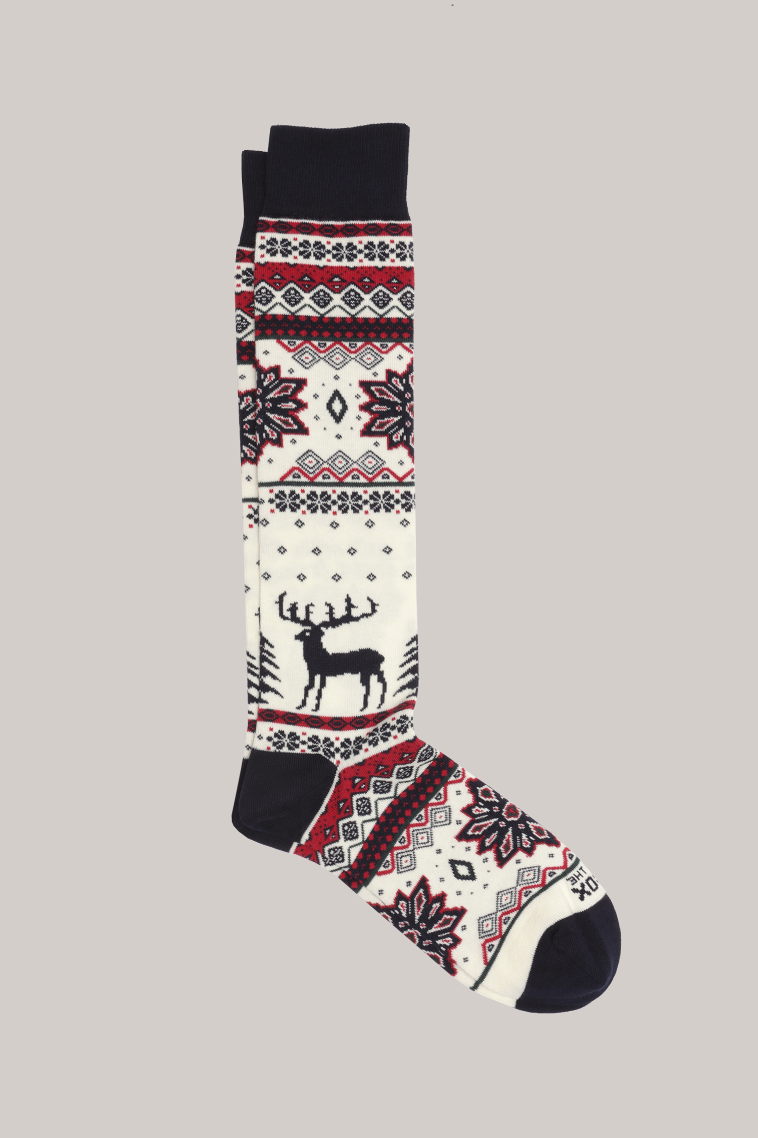 CALZE LUNGHE FANTASIA CHRISTMAS PANNA