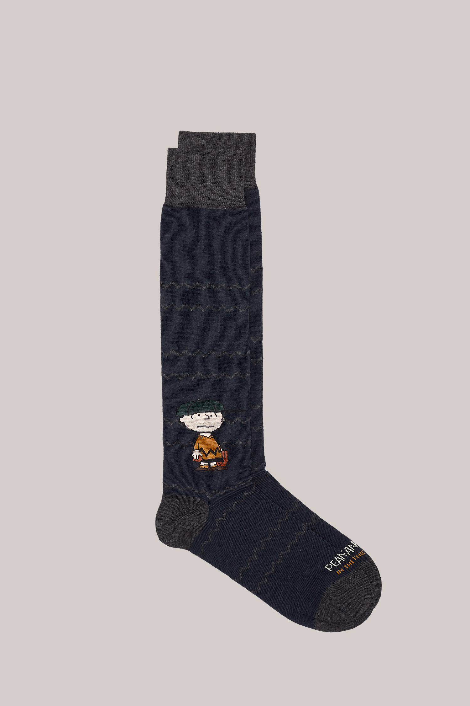 CALZE LUNGHE FANTASIA CHARLIE BROWN BLU