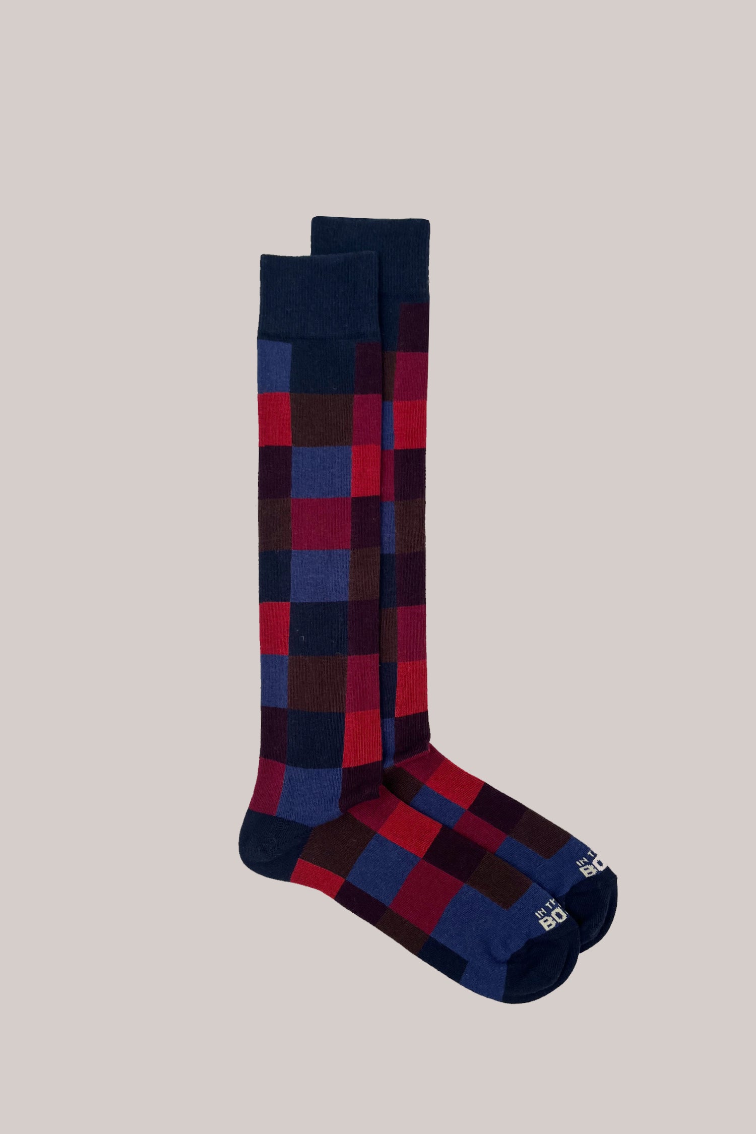 CALZE GEOMETRIC BLU MULTICOLOR