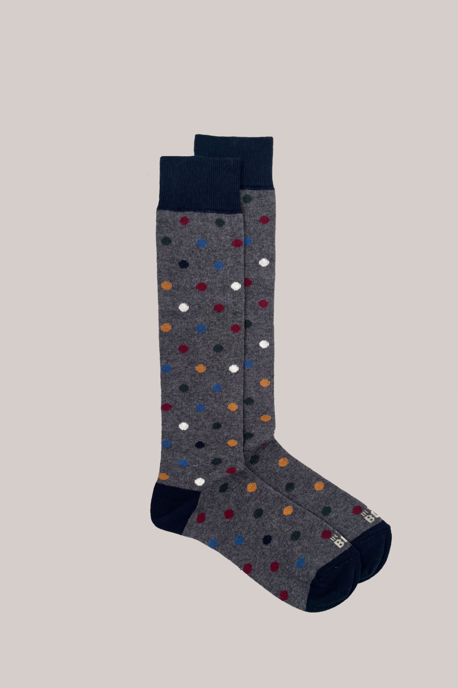 CALZE POIS GRIGIO SCURO