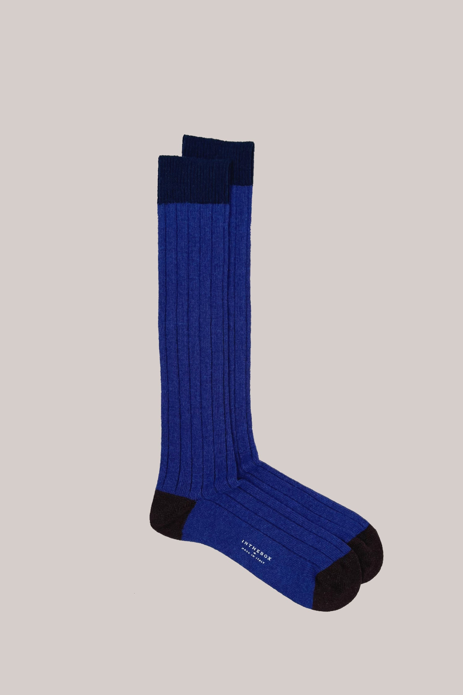 CALZE CACHEMIRE BASIC BLUETTE
