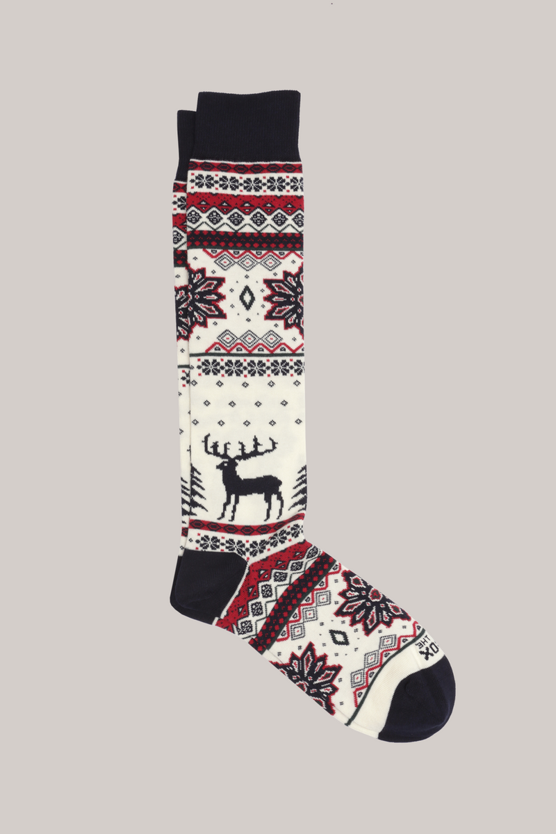 CALZE LUNGHE FANTASIA CHRISTMAS PANNA