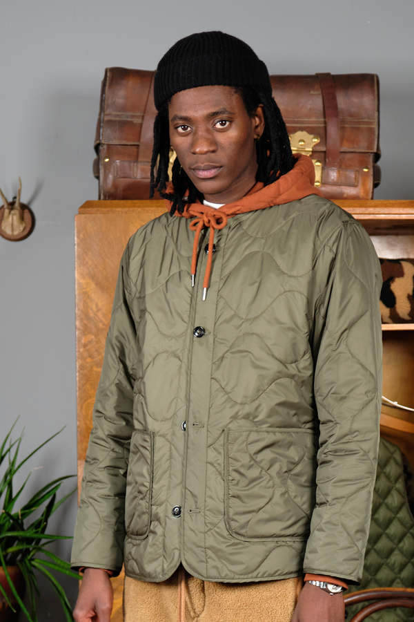 GIACCA TRAPUNTA NYLON VERDE MILITARE