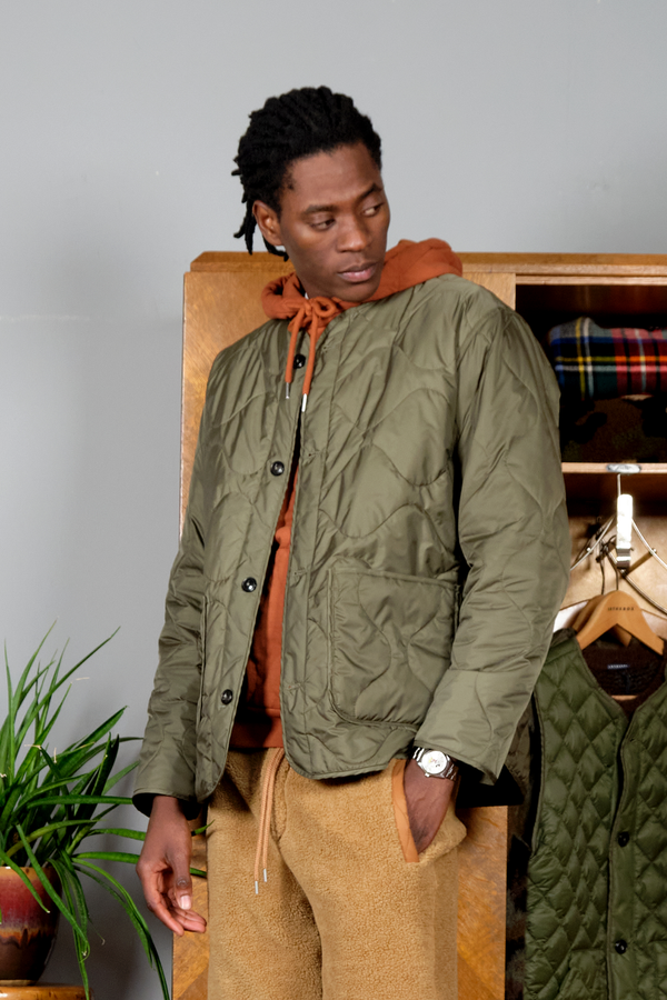 GIACCA TRAPUNTA NYLON VERDE MILITARE