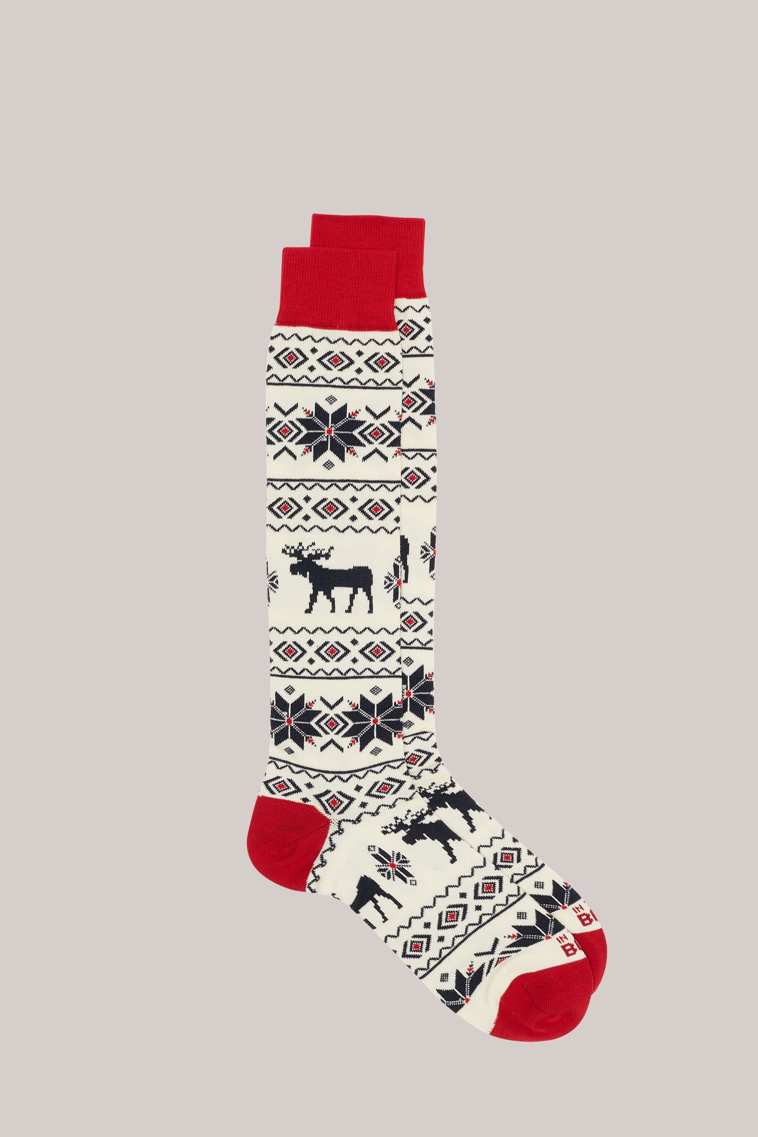 CALZE LUNGHE FANTASIA CHRISTMAS NEW PANNA