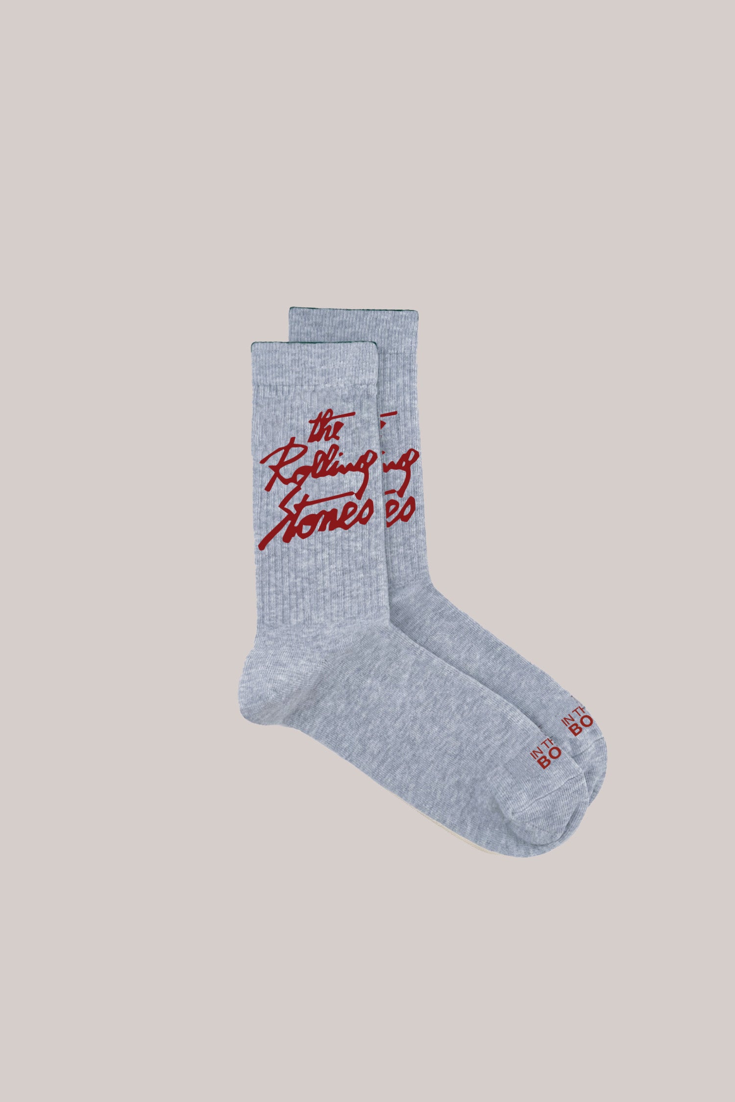 CALZE BASKET ROLLING STONES SIGNATURE GRIGIO MELANGE