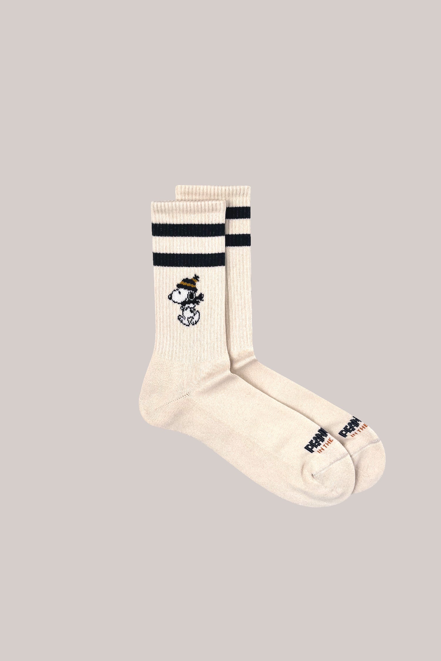 CALZE BASKET SNOOPY RUNNING PANNA