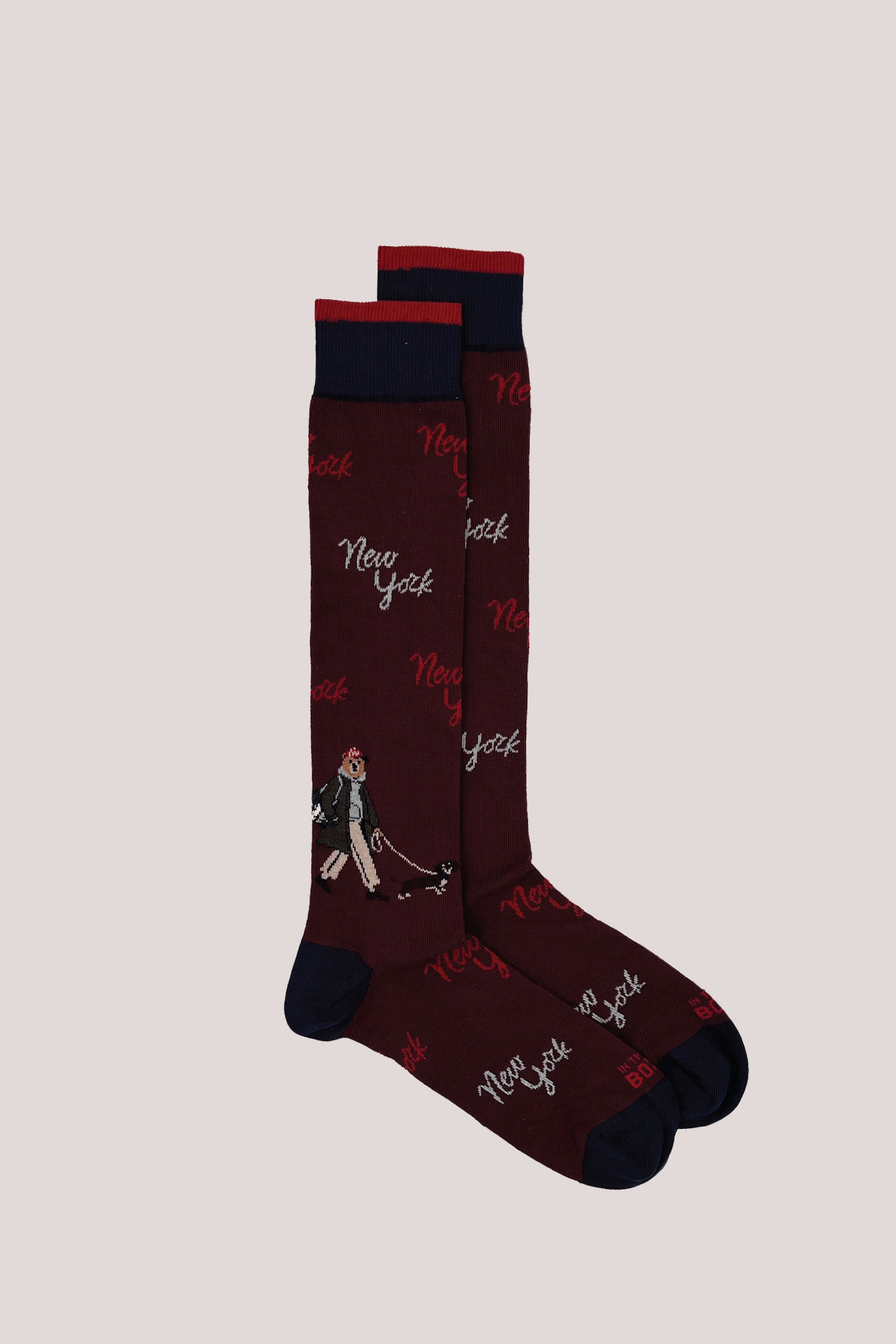 CALZE MR BOX NEW YORK PRUGNA