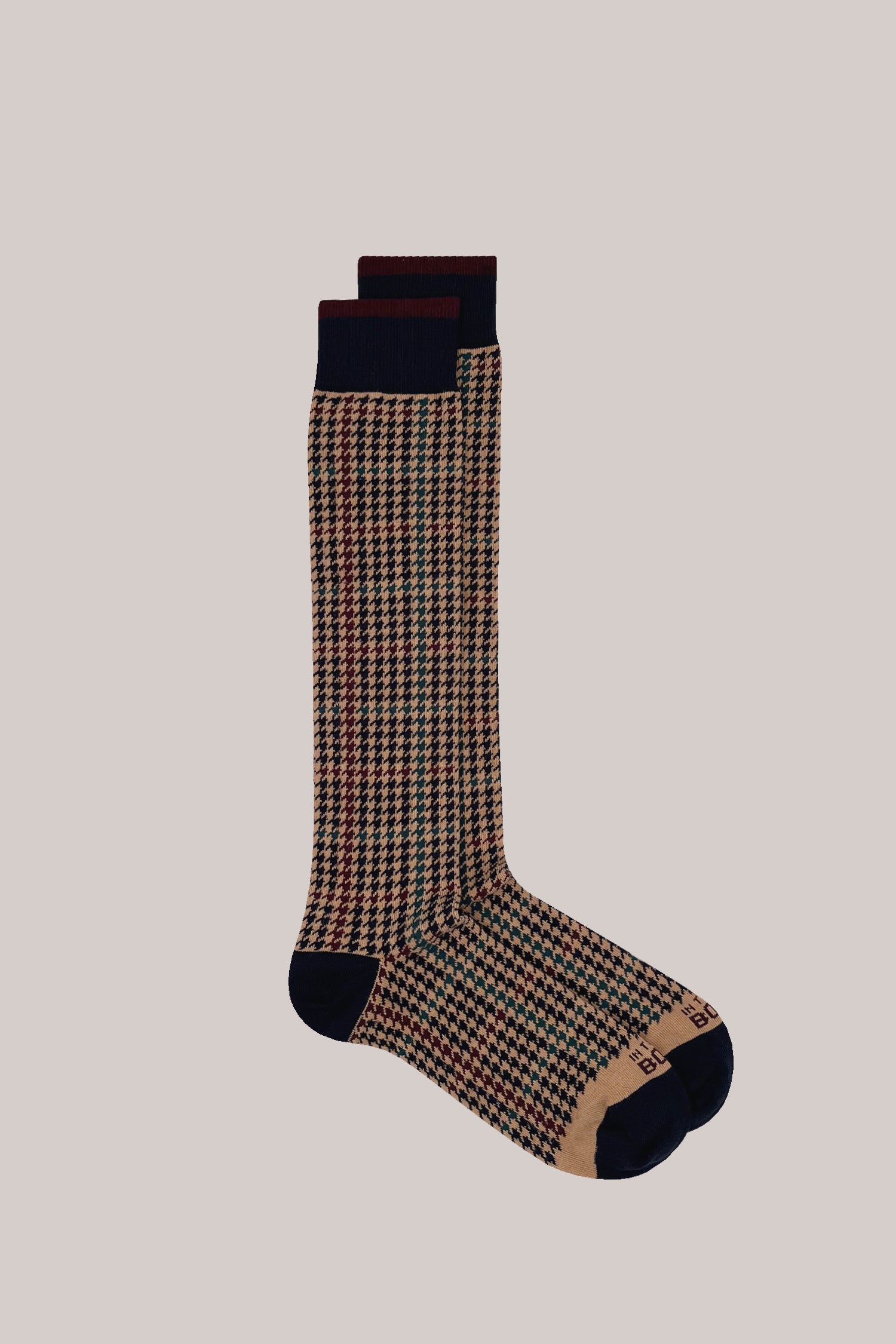 CALZE TWEED BLU MULTICOLOR