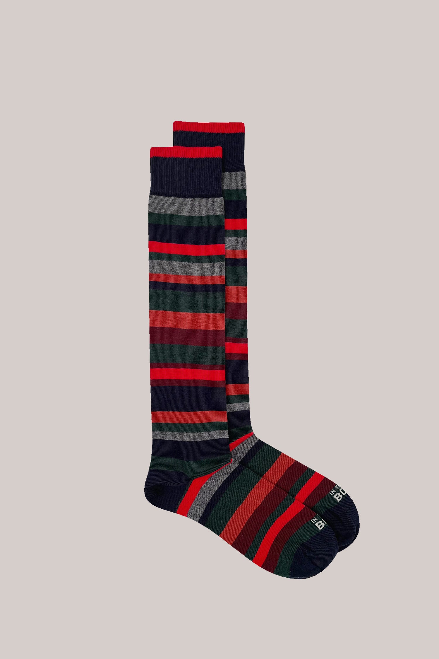 CALZE STRIPES MULTICOLOR BLU MULTICOLOR