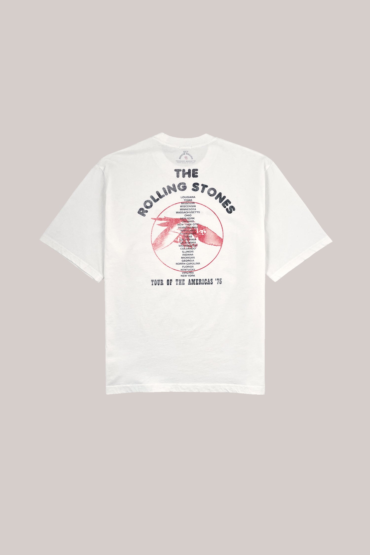 T.SHIRT THE ROLLING STONES AMERICANS '75 PANNA