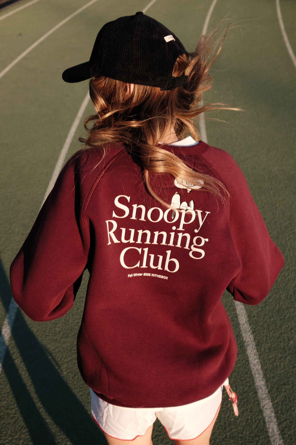 FELPA GIROCOLLO SNOOPY READY PRUGNA