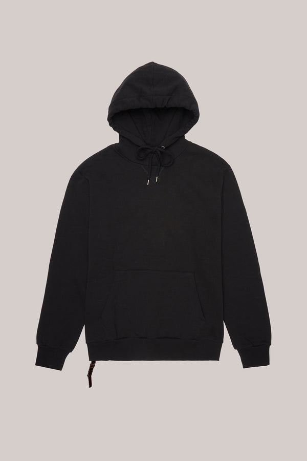 FELPA HOODIE BASIC BLU