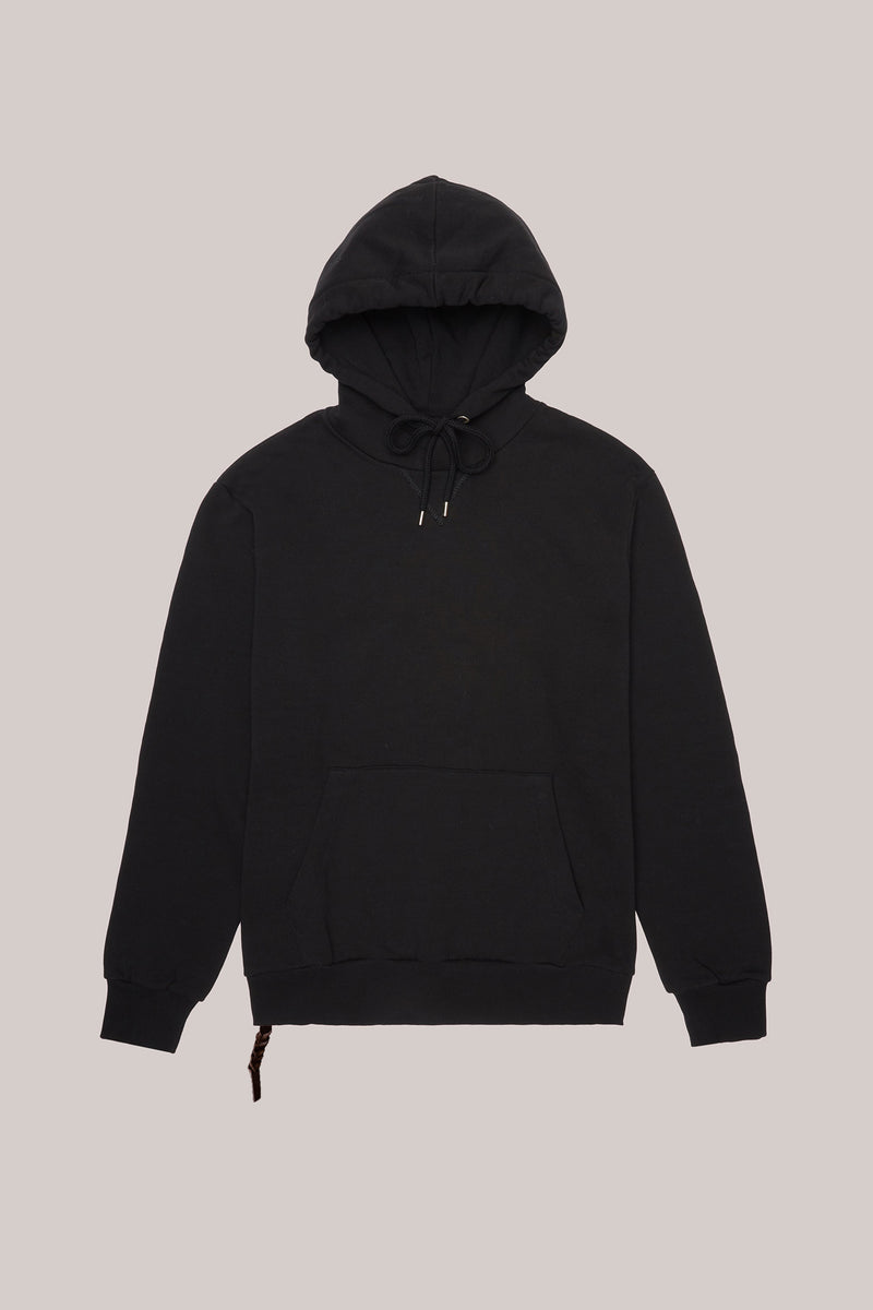 FELPA HOODIE BASIC BLU