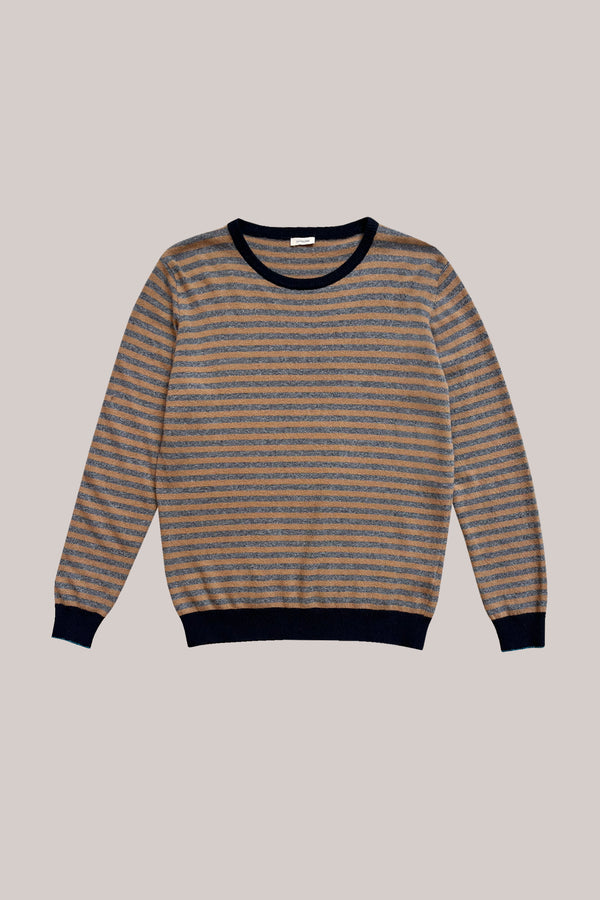 MAGLIA STRIPES PANNA MULTICOLOR