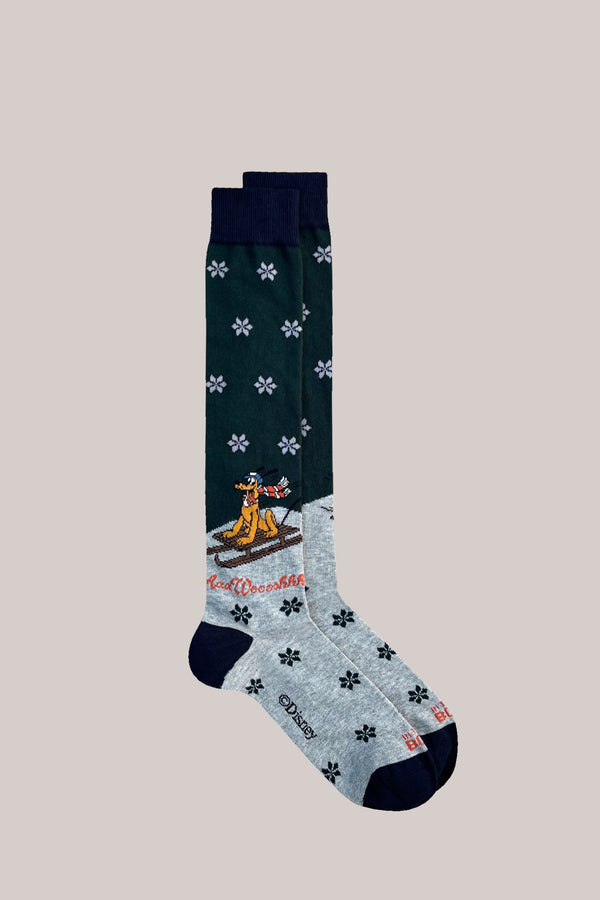 CALZE PLUTO SKI VERDE SCURO