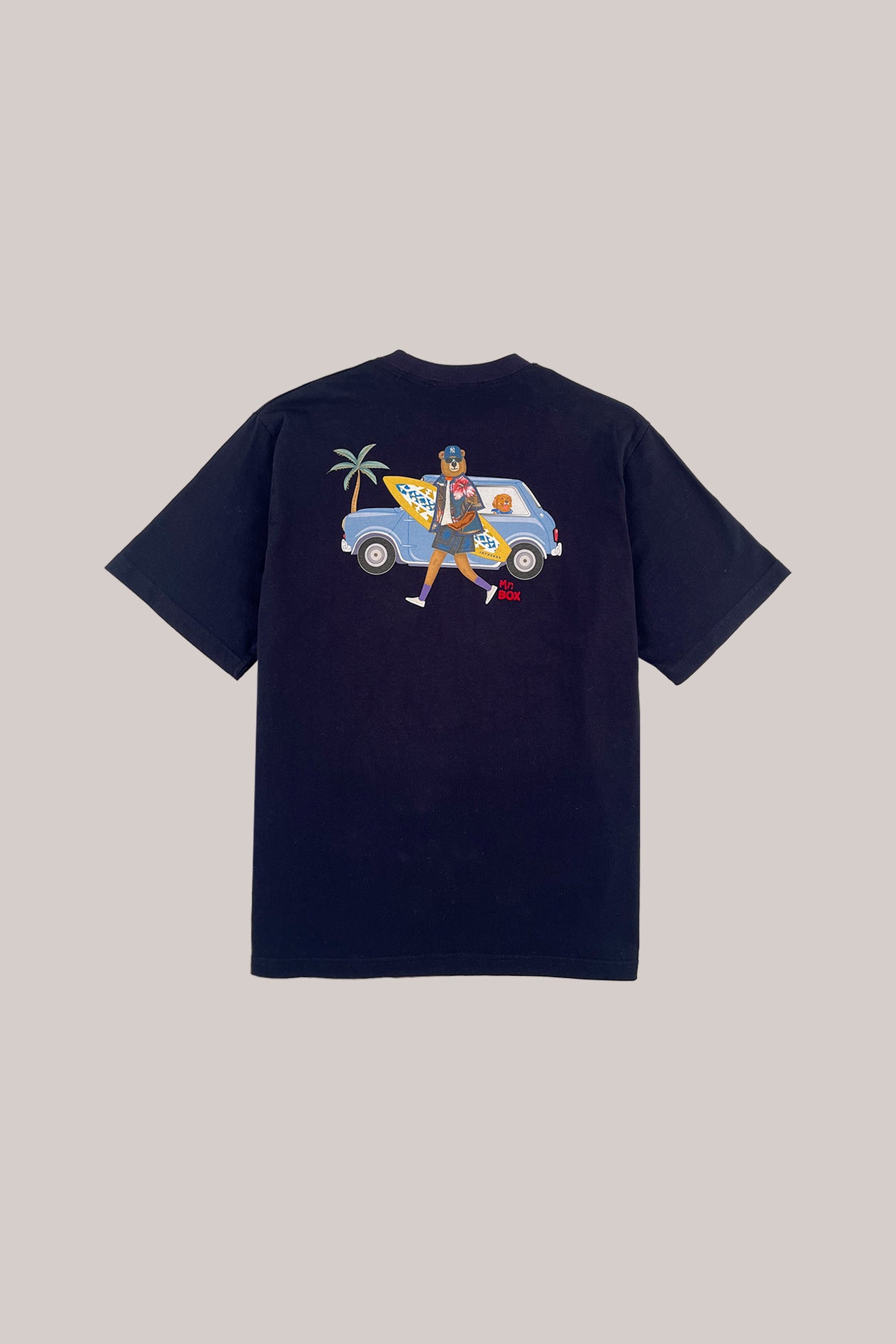 T. SHIRT POCKET SURF MR. BOX BLU
