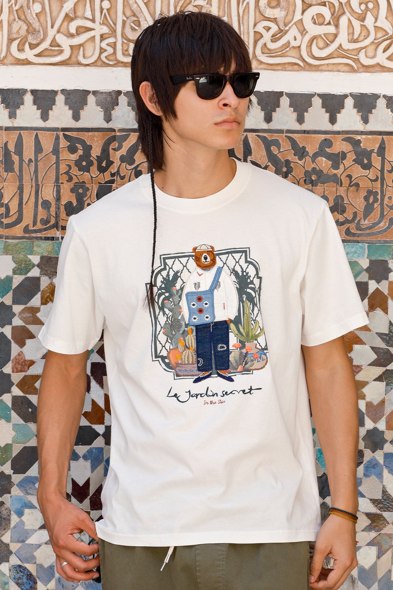 T. SHIRT MR. BOX JARDIN SECRET PANNA