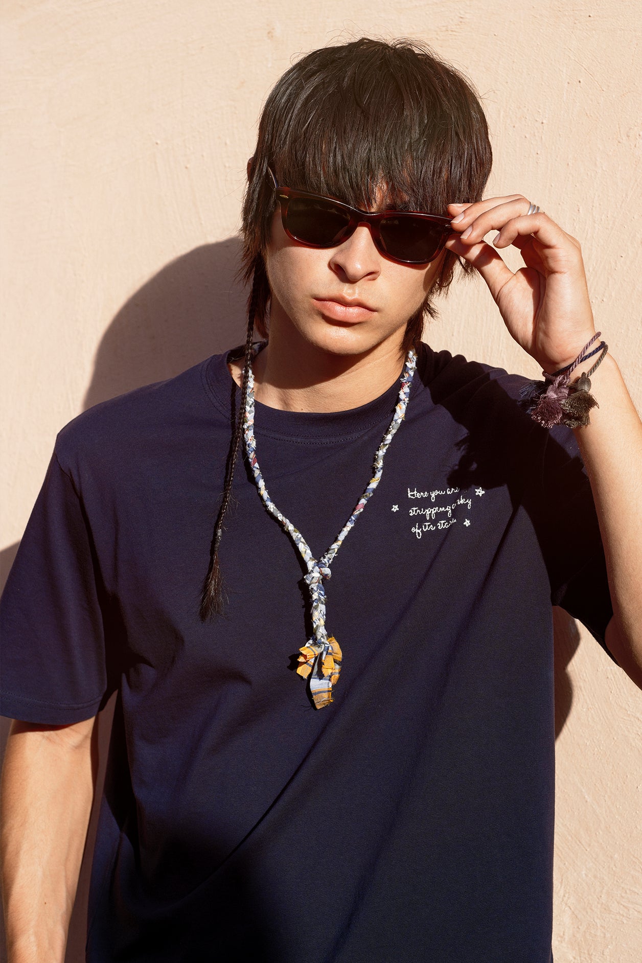 T. SHIRT MR. BOX DESERT PALMS BLU