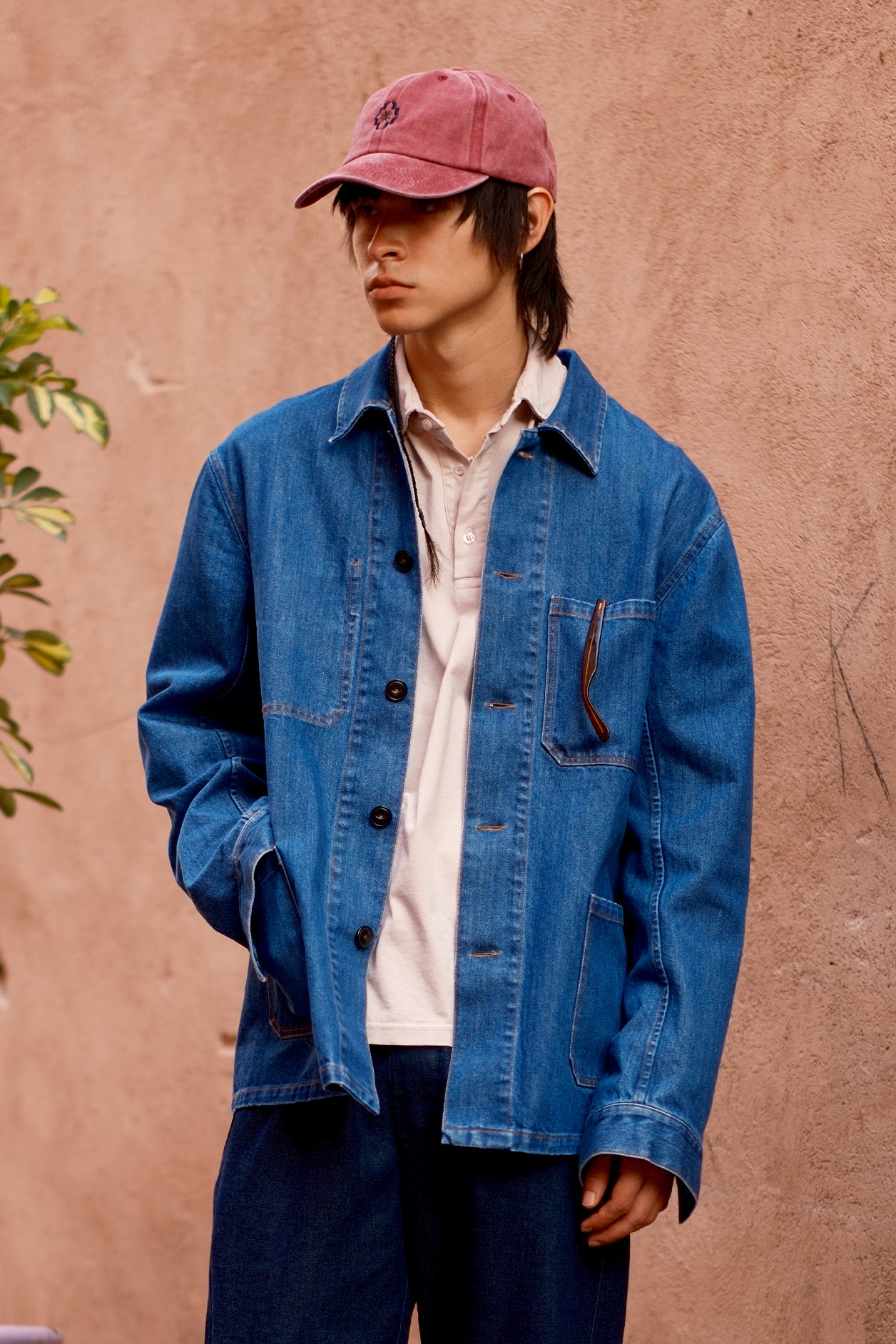 GIACCA WORK DENIM BLU