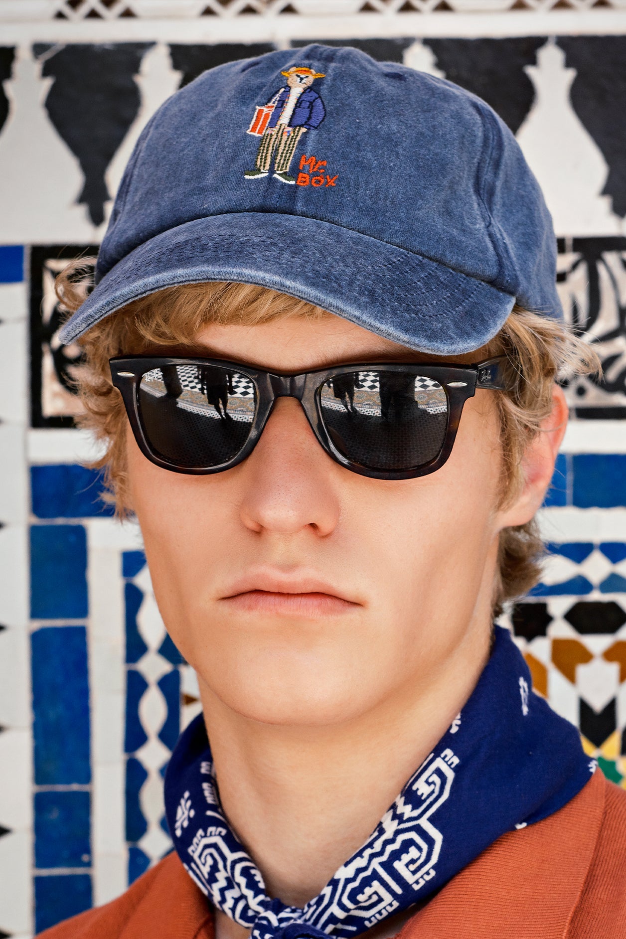 CAPPELLO BASEBALL MR.BOX BLU