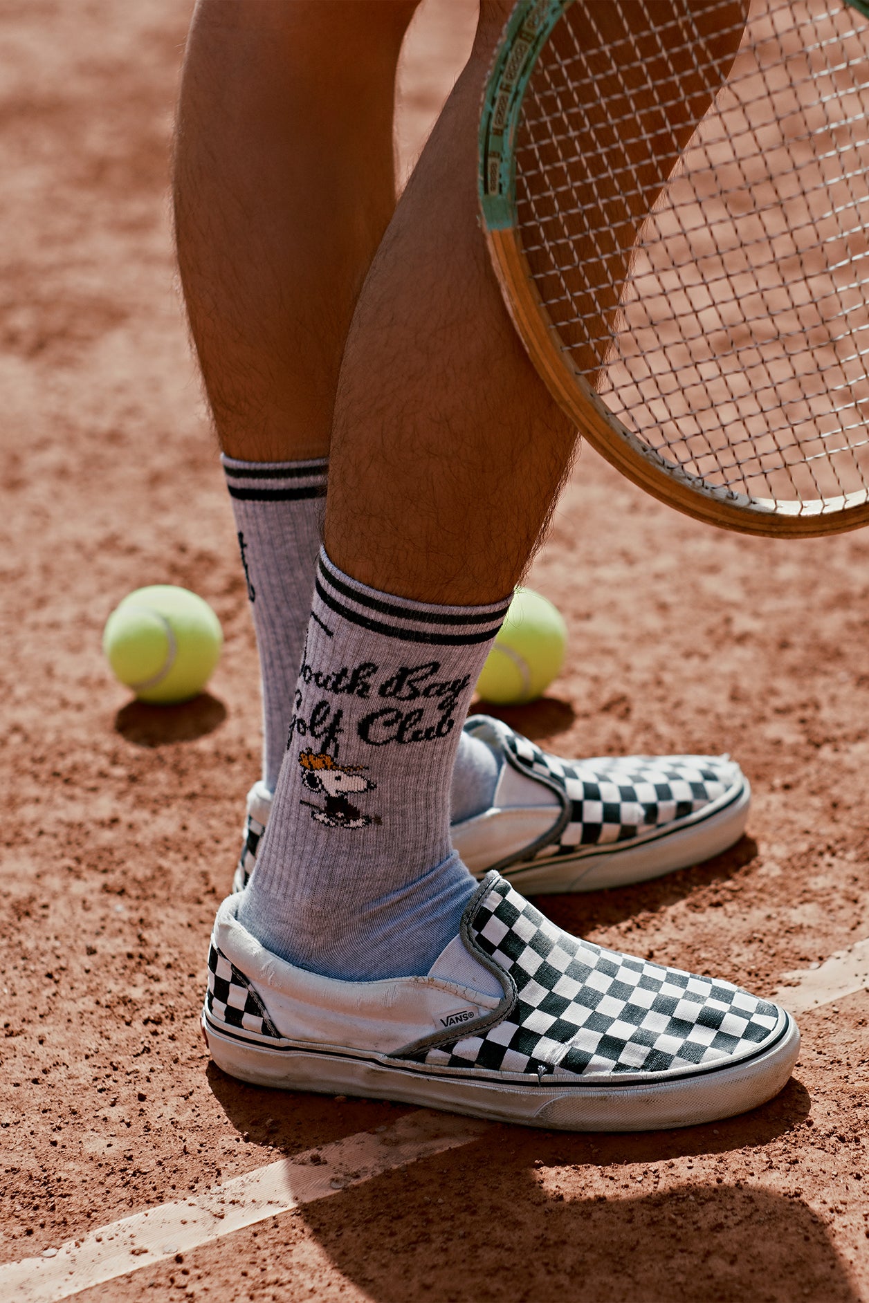 CALZE BASKET PEANUTS GOLF CLUB GRIGIO MELANGE