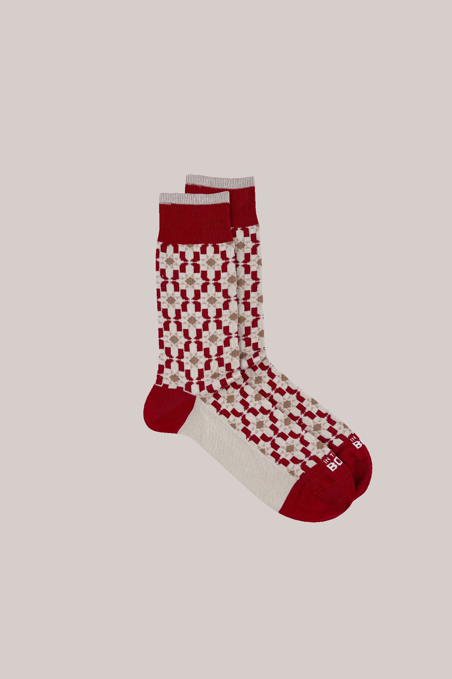 CALZE MOROCCO TILE SUN ROSSO/MULTICOLOR