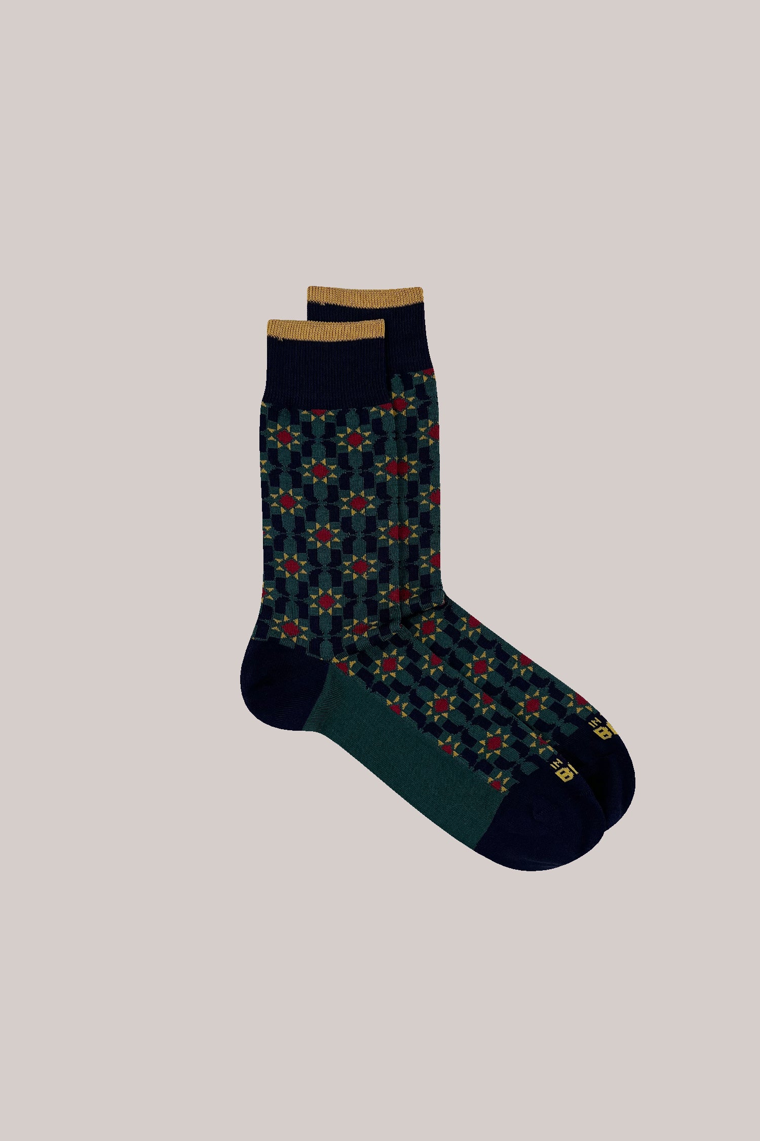 CALZE MOROCCO TILE SUN VERDE/MULTICOLOR