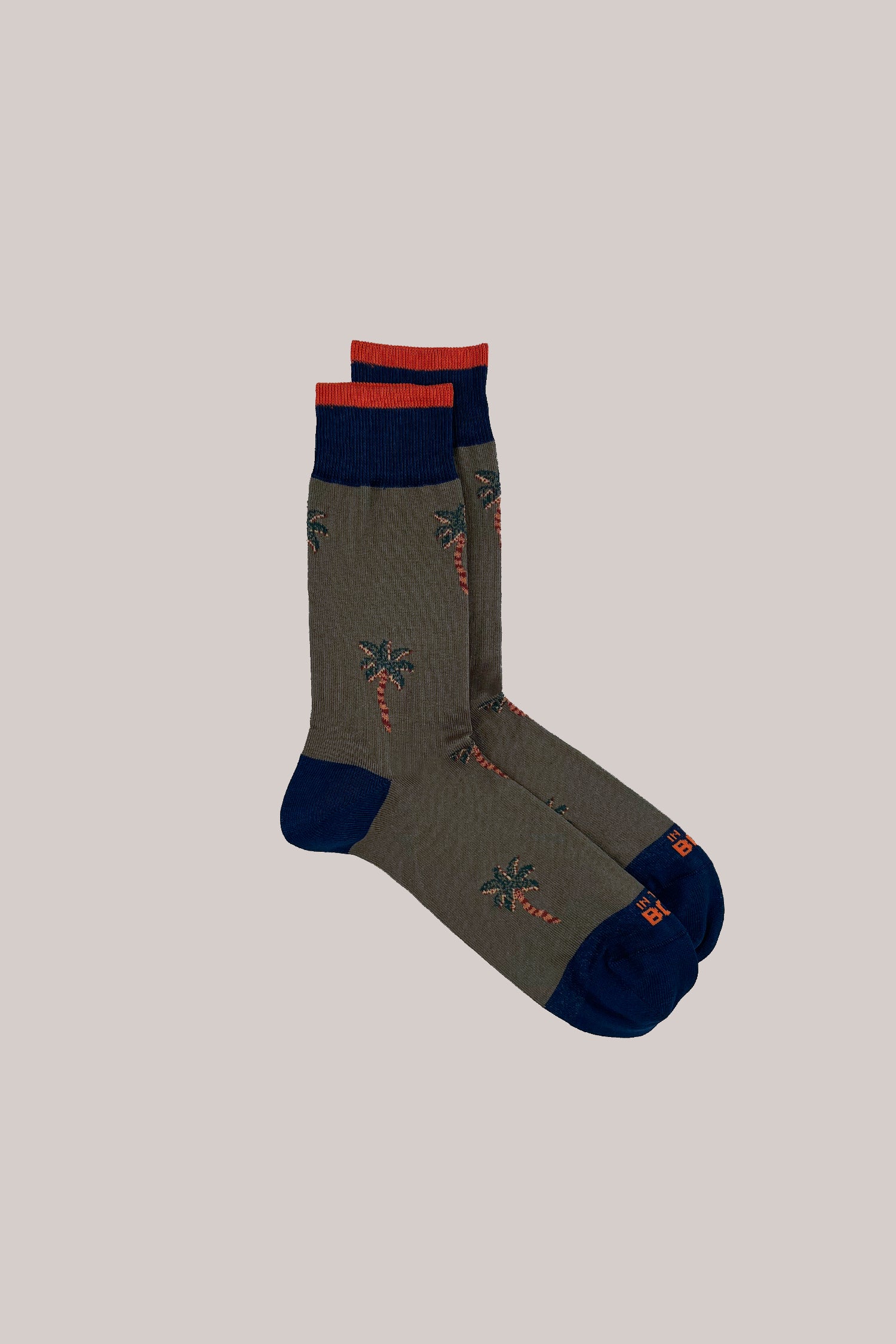 CALZE PALMS ALLOVER VERDE MILITARE