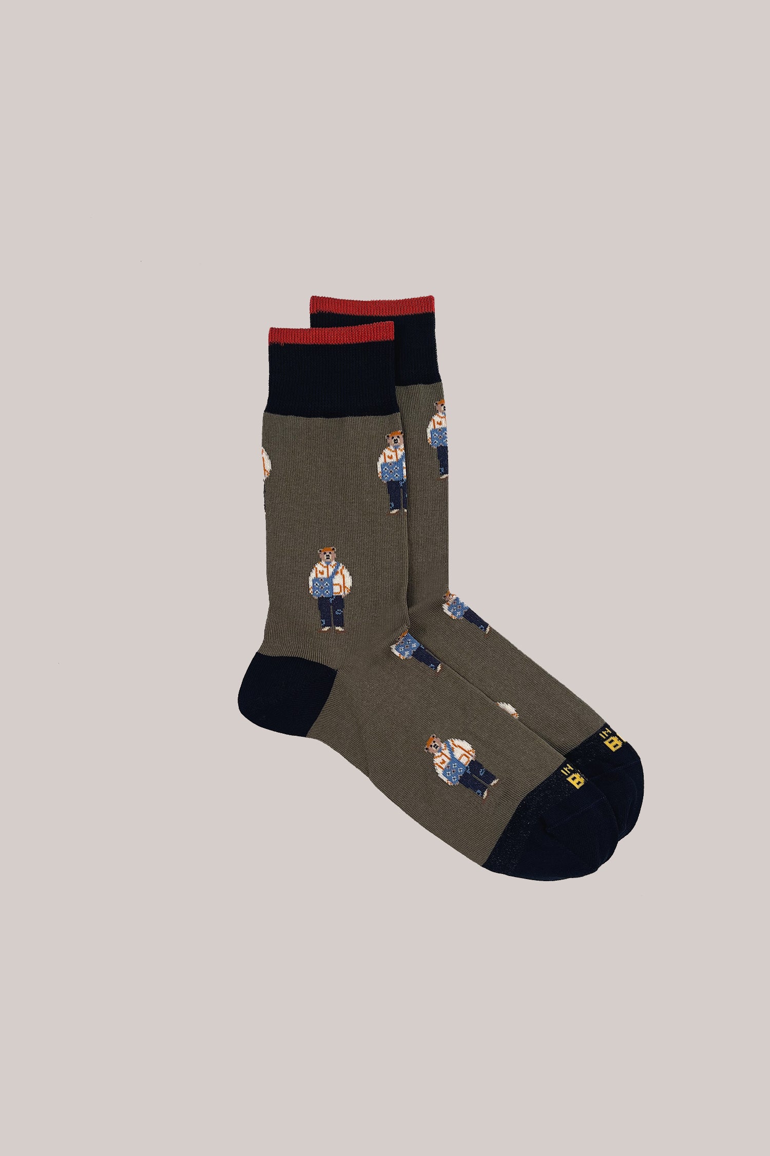 CALZE MR BOX MOROCCO VERDE MILITARE