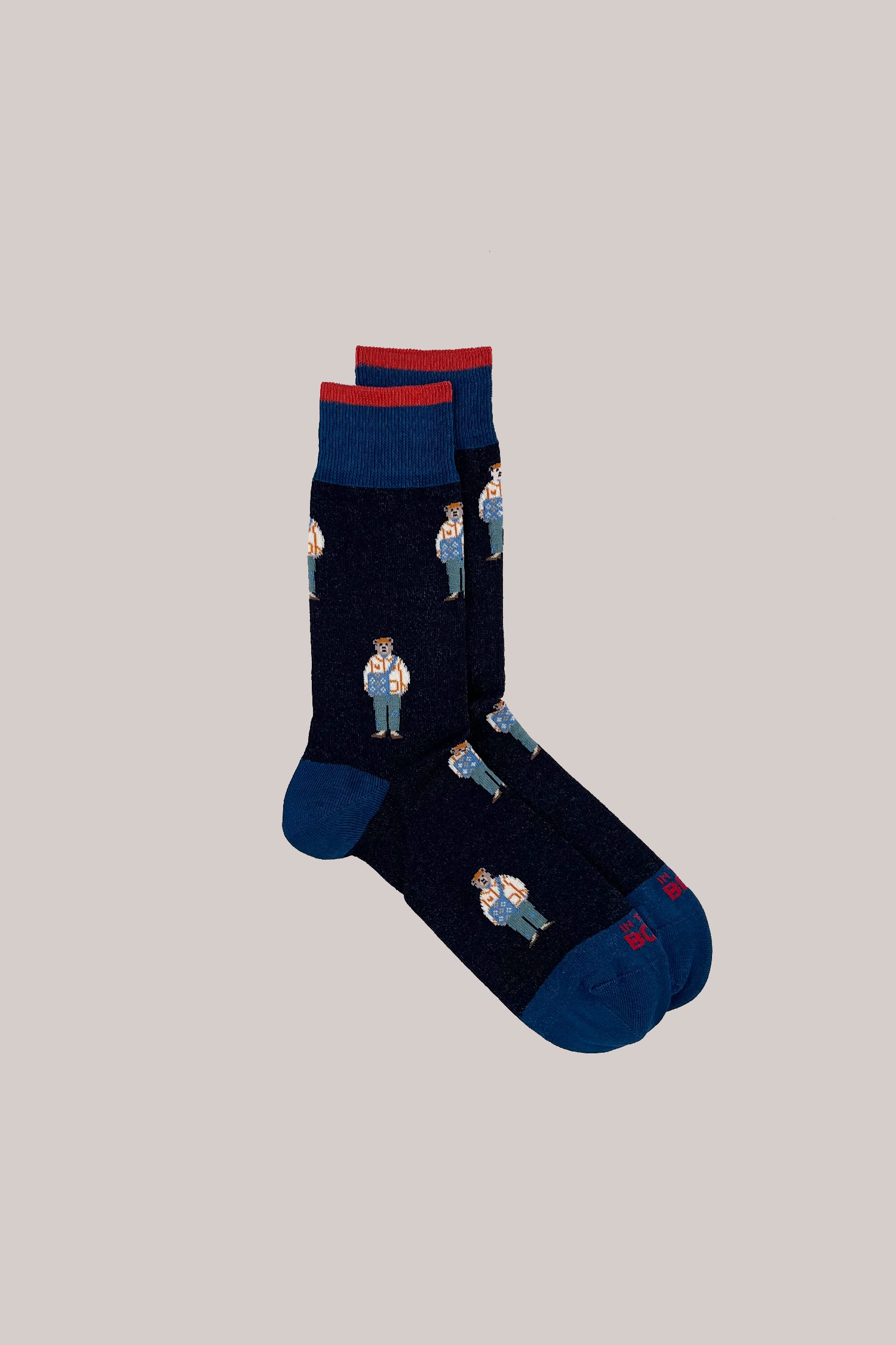 CALZE MR BOX MOROCCO BLU