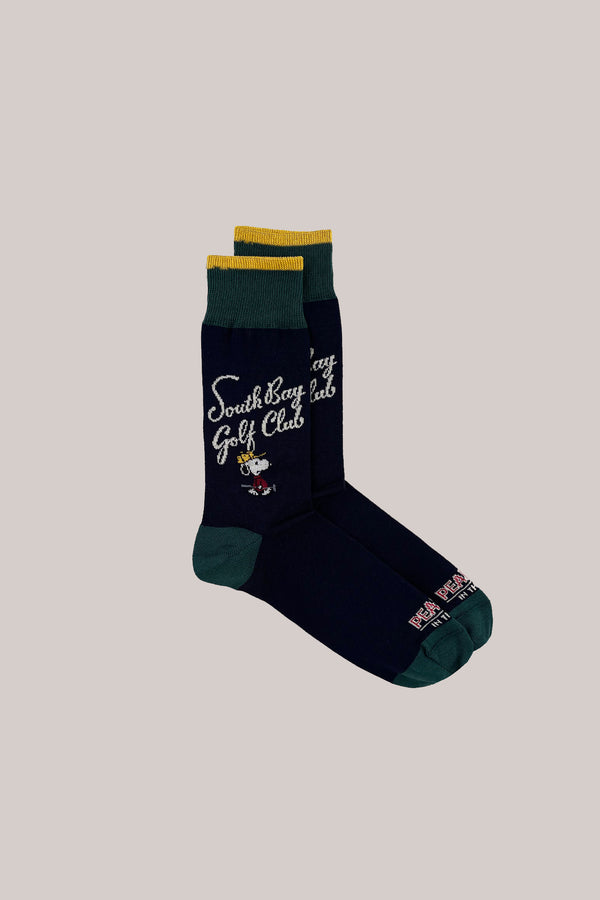 CALZE PEANUTS GOLF CLUB BLU