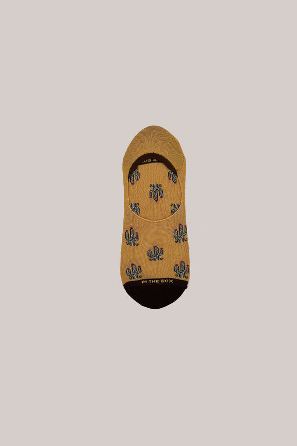 INVISIBLE CACTUS ALLOVER GIALLO SCURO
