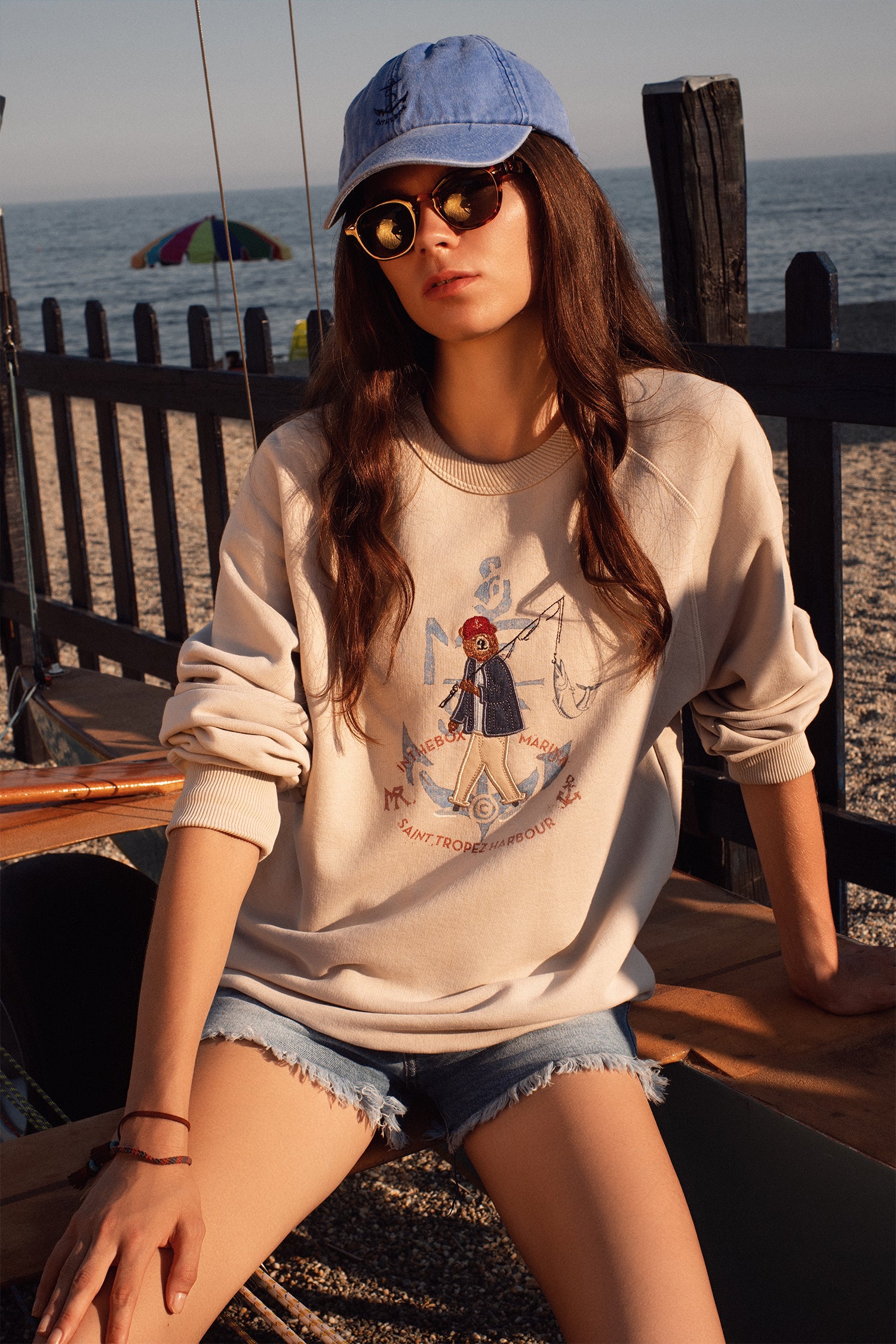 T.SHIRT MR BOX ANCHOR BEIGE