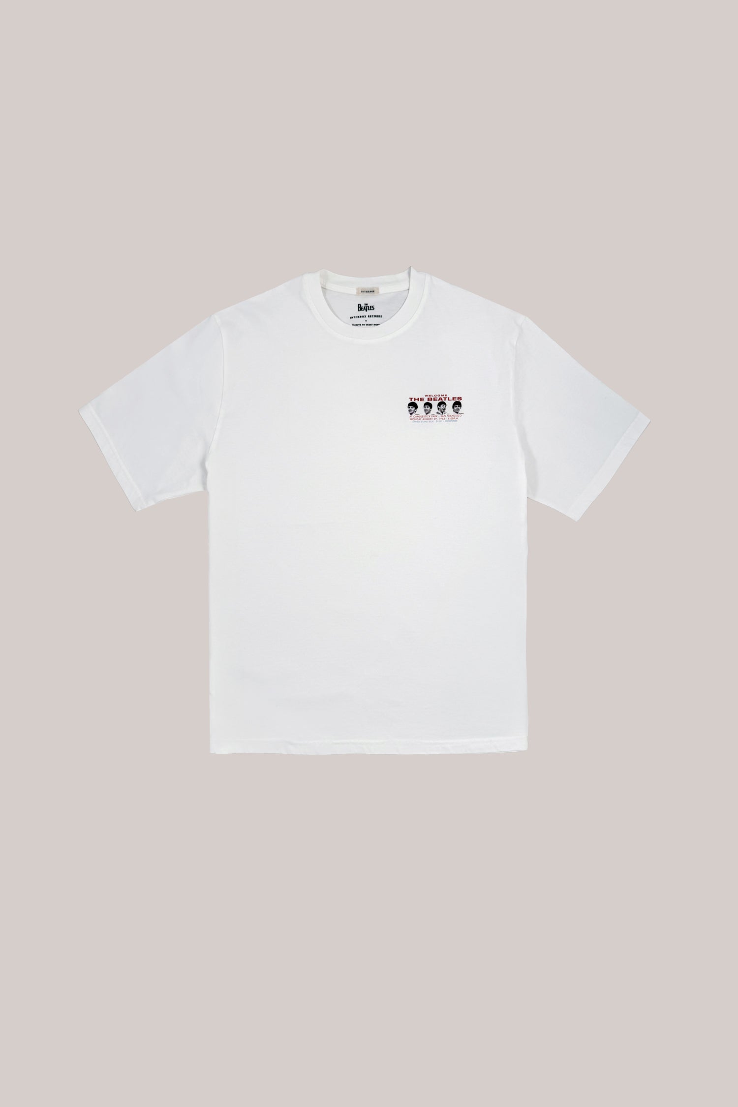T.SHIRT BEATLES WELCOME PANNA