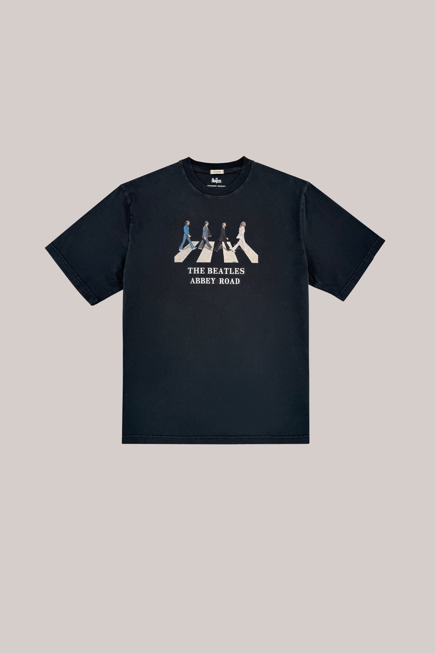 T.SHIRT BEATLES ABBY ROAD NERO STONE