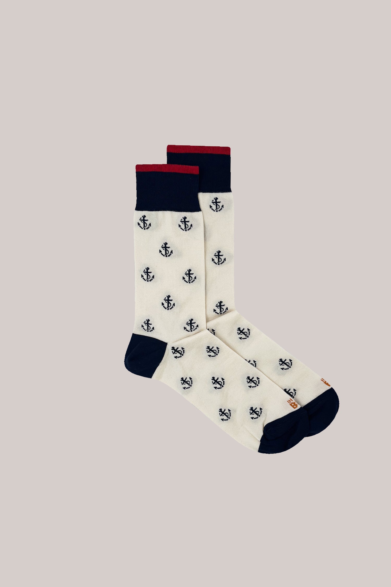 CALZE ANCORA ALLOVER SHORT PANNA