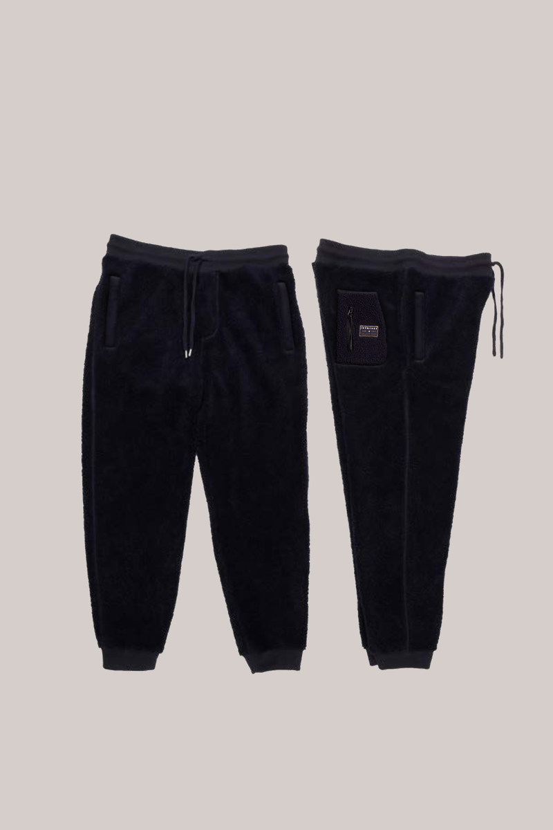 PANTALONI ORSETTO BASIC BLU