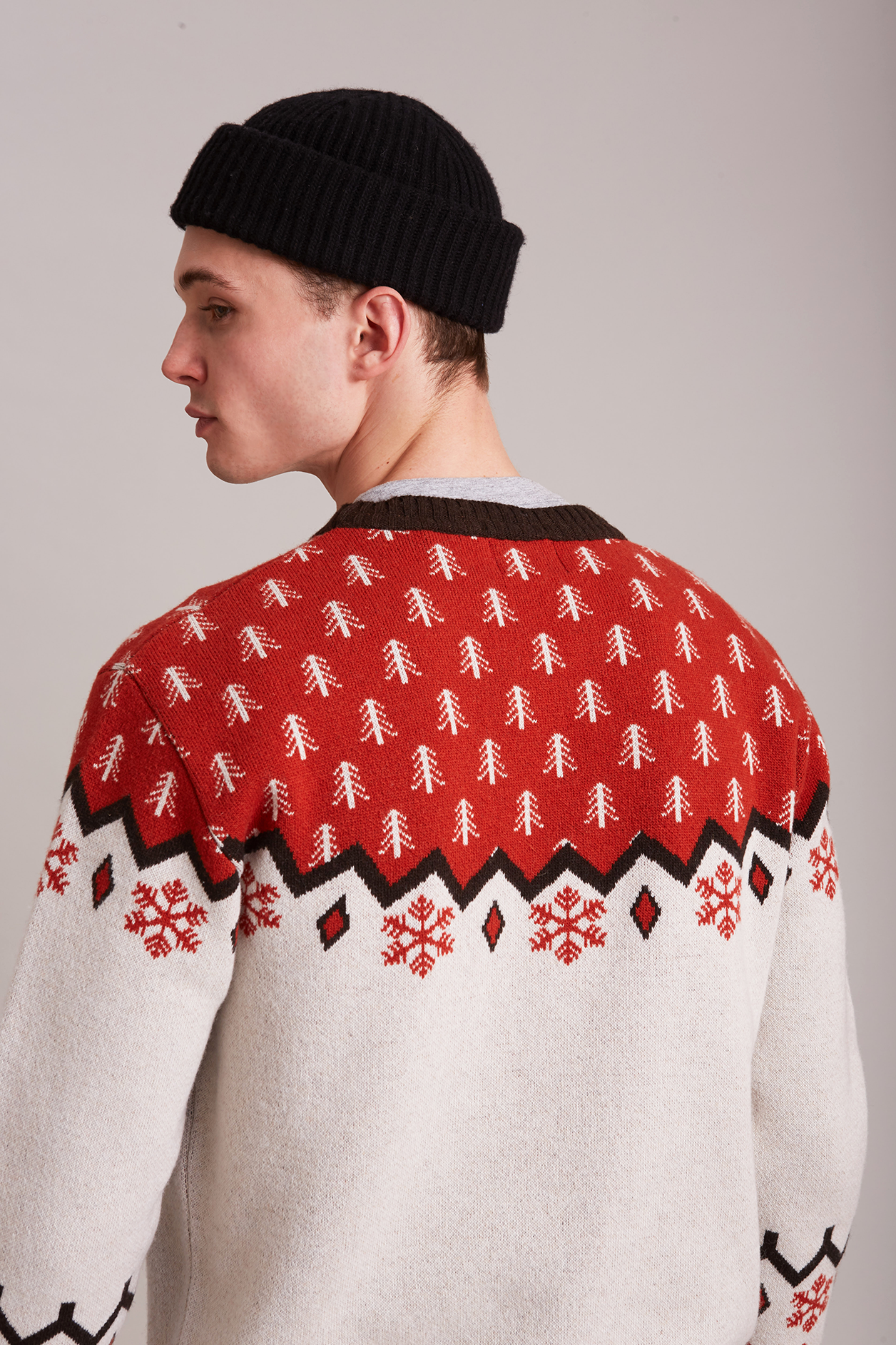 MAGLIA SNOOPY SKI PANNA